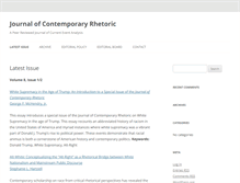 Tablet Screenshot of contemporaryrhetoric.com